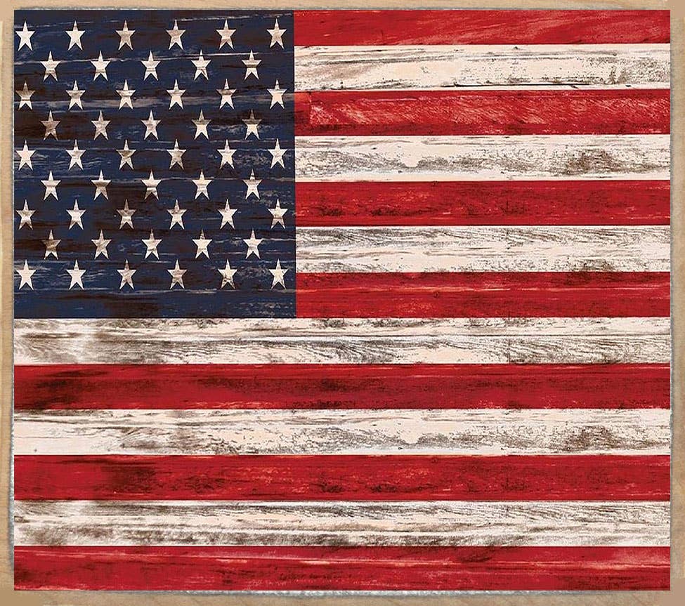 3x3-269 American flag