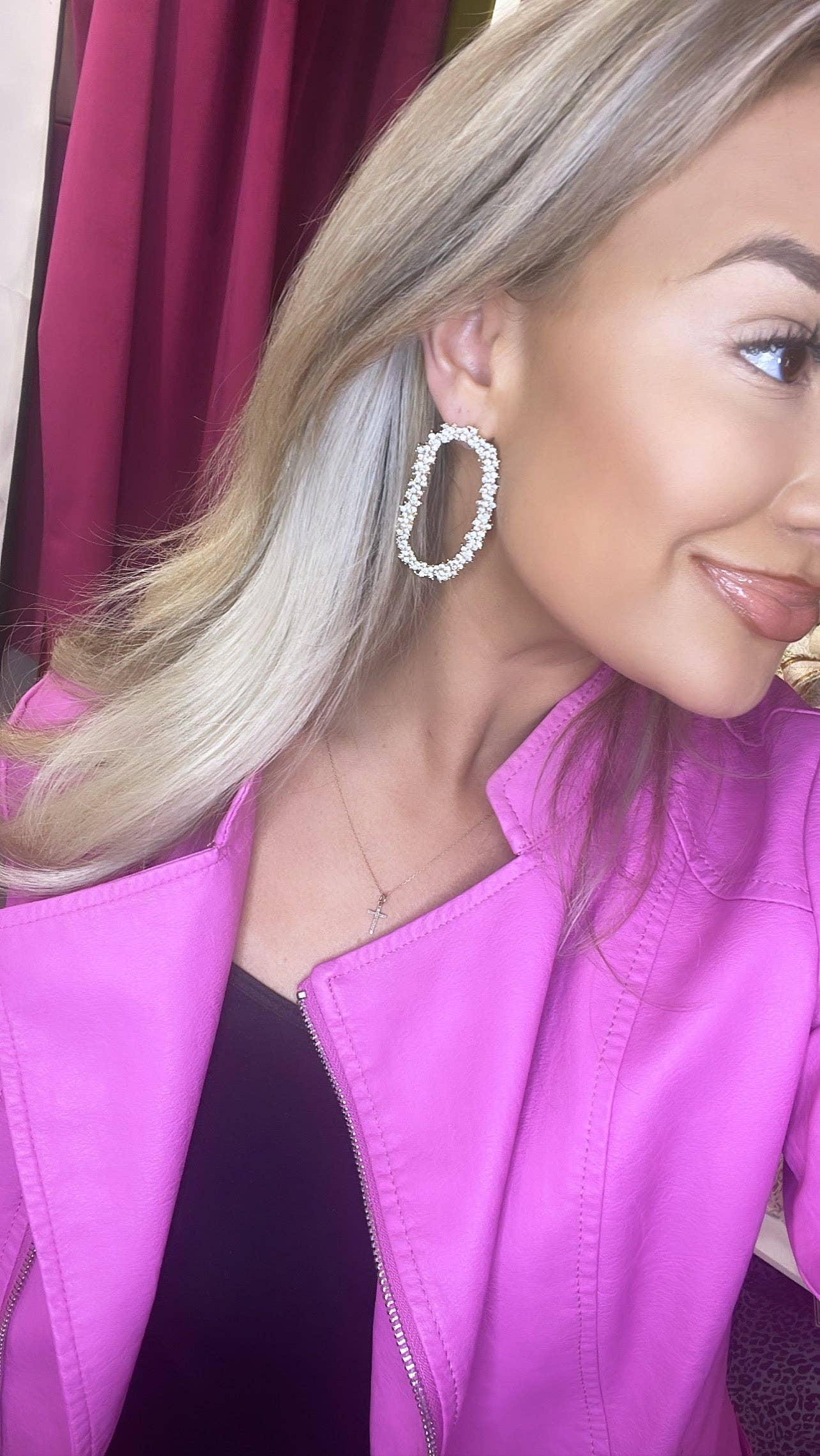 Miriah Crystal Earring