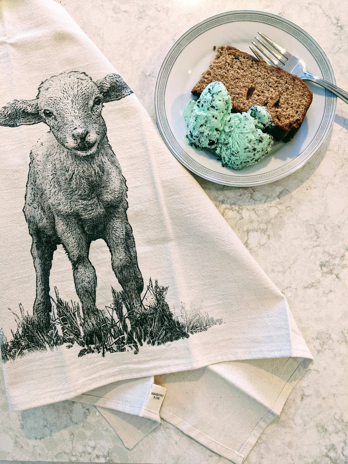 Baby Lamb Tea Towel (Sheep)