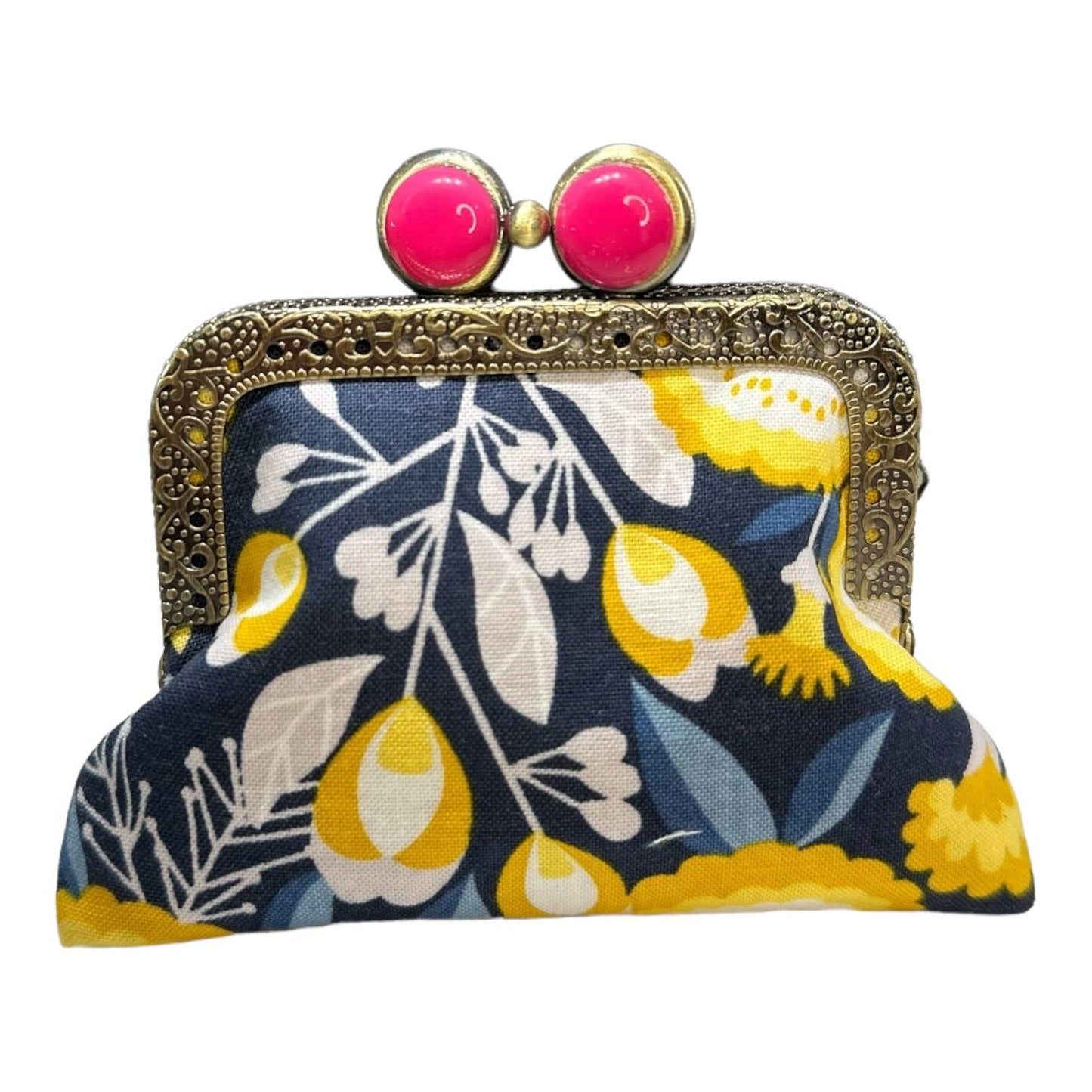 Kiki & Syds Mini Clutch Coin Purse - Sunshine Floral