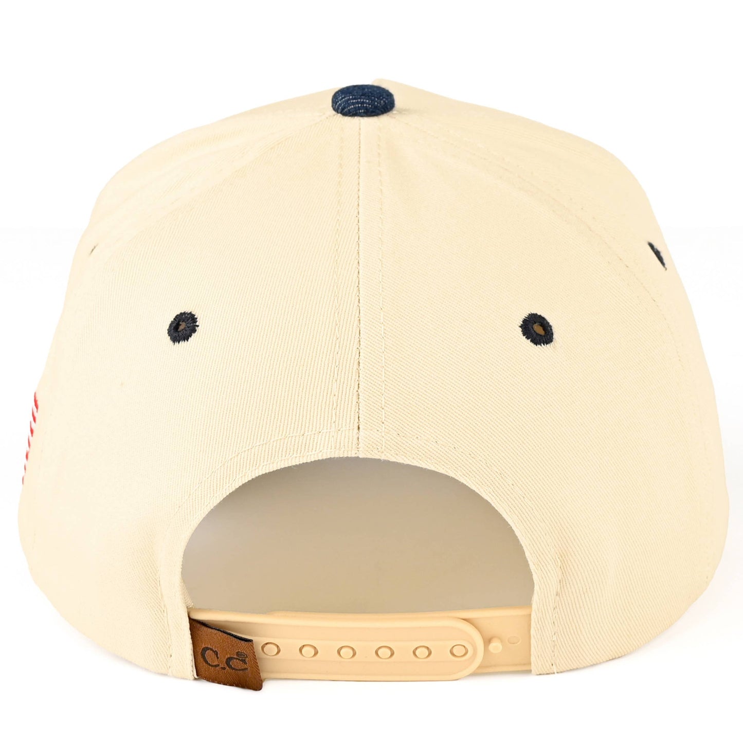 GOD BLESS AMERICA Letter Two Tone Trucker Cap