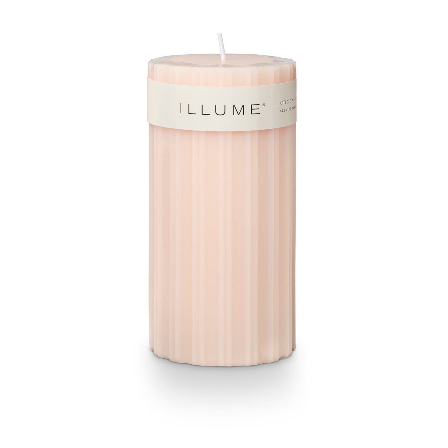 Coconut Milk Mango Medium Fragranced Pillar Candle