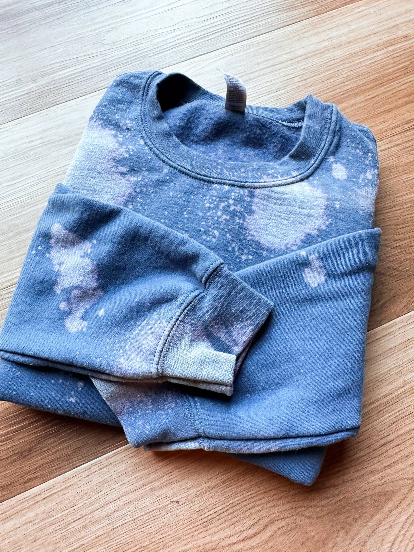 Bleached Indigo Sweatshirt