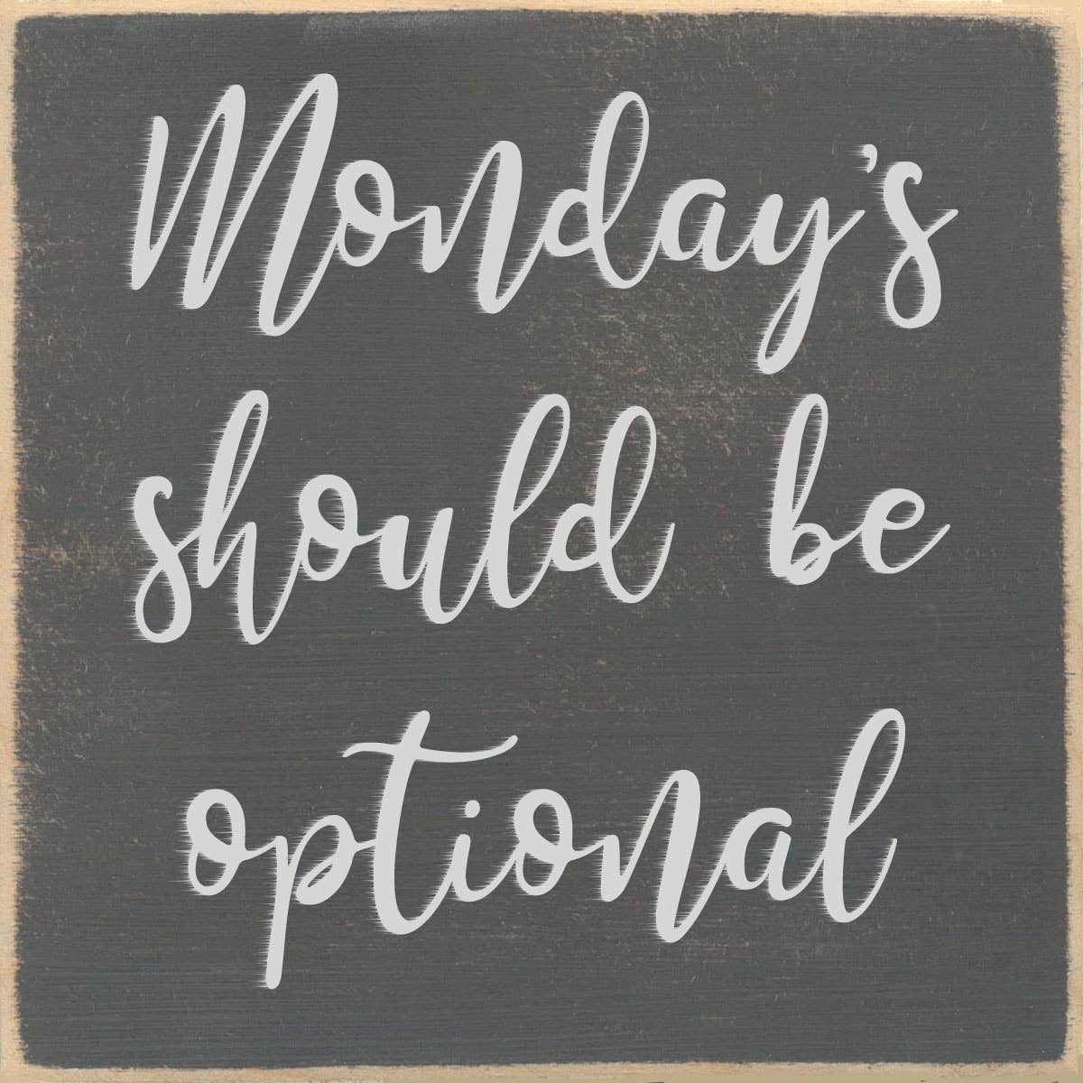 4X4-228 Monday's