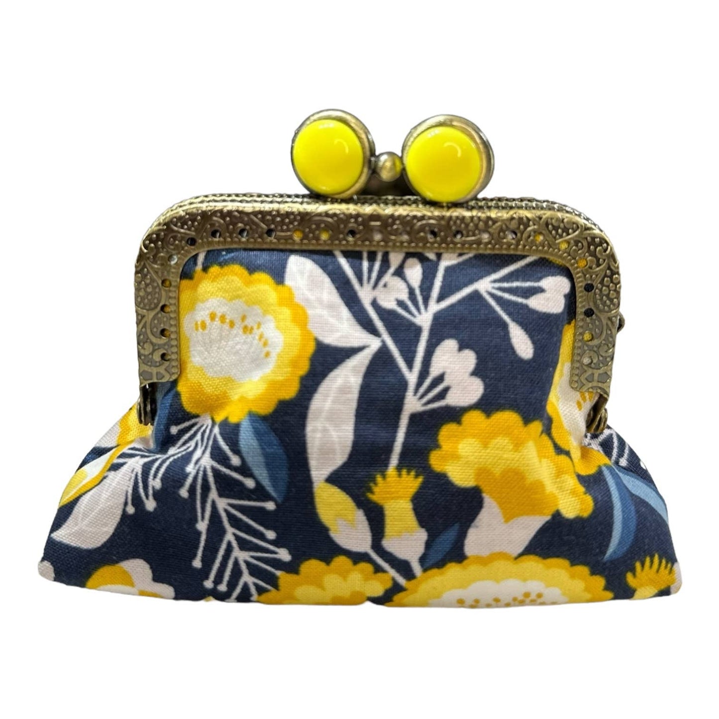 Kiki & Syds Mini Clutch Coin Purse - Sunshine Floral