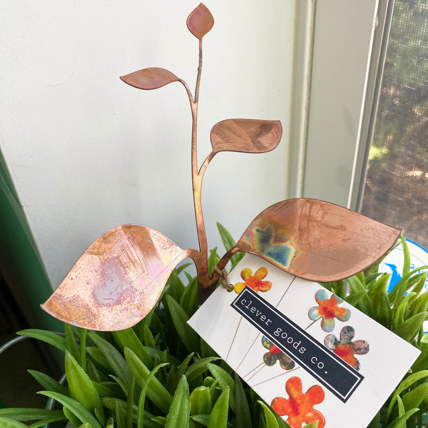 New lower price - Copper Leaves