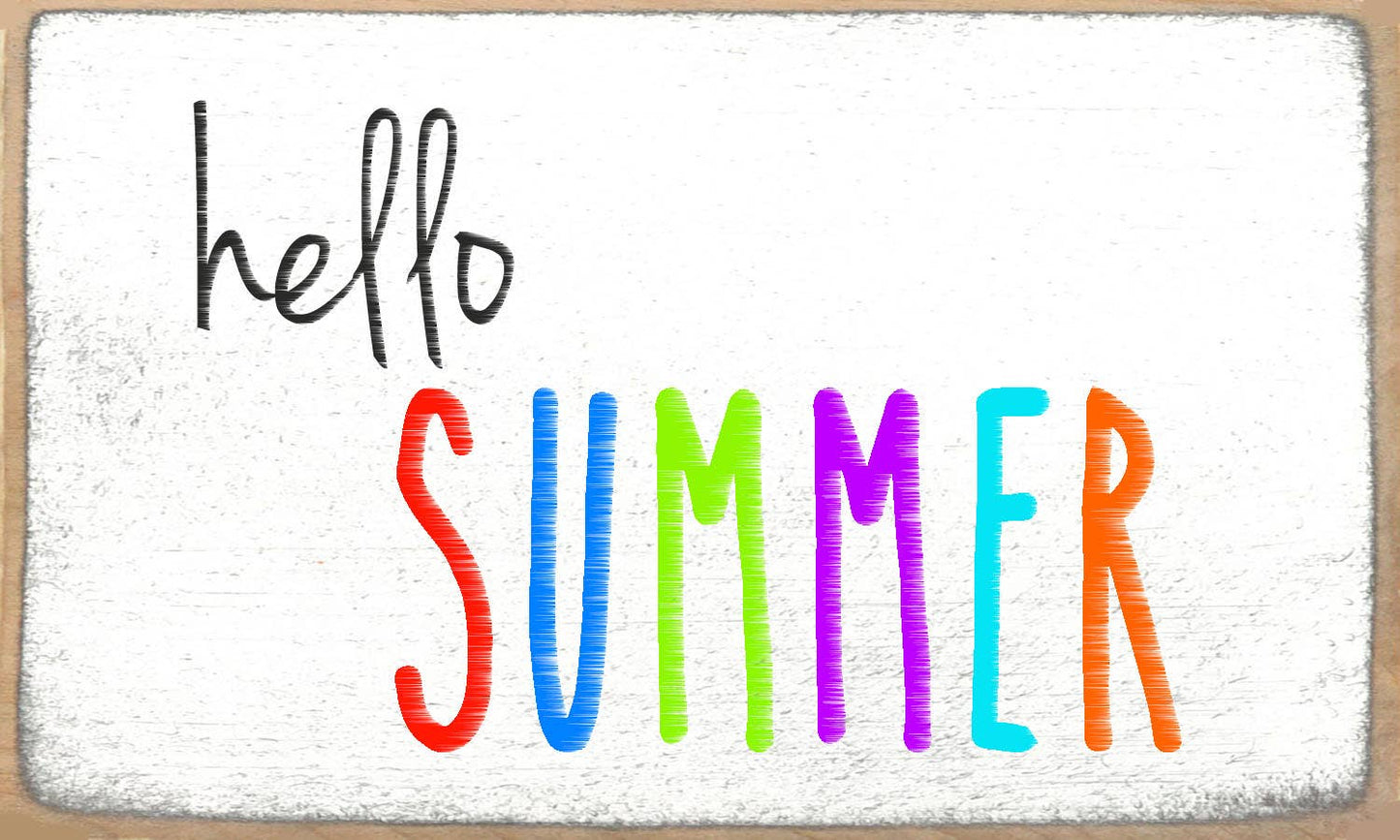 3X5-151 Hello Summer