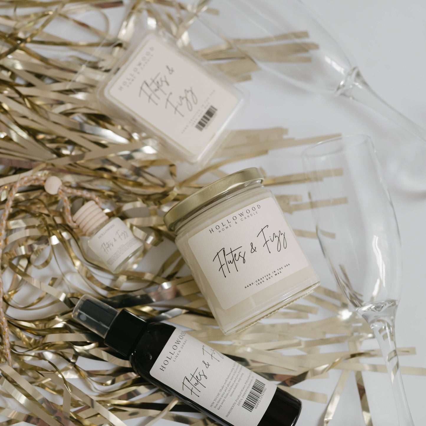 FLUTES & FIZZ | CELEBRATION | SPRING | 8 OZ CANDLE