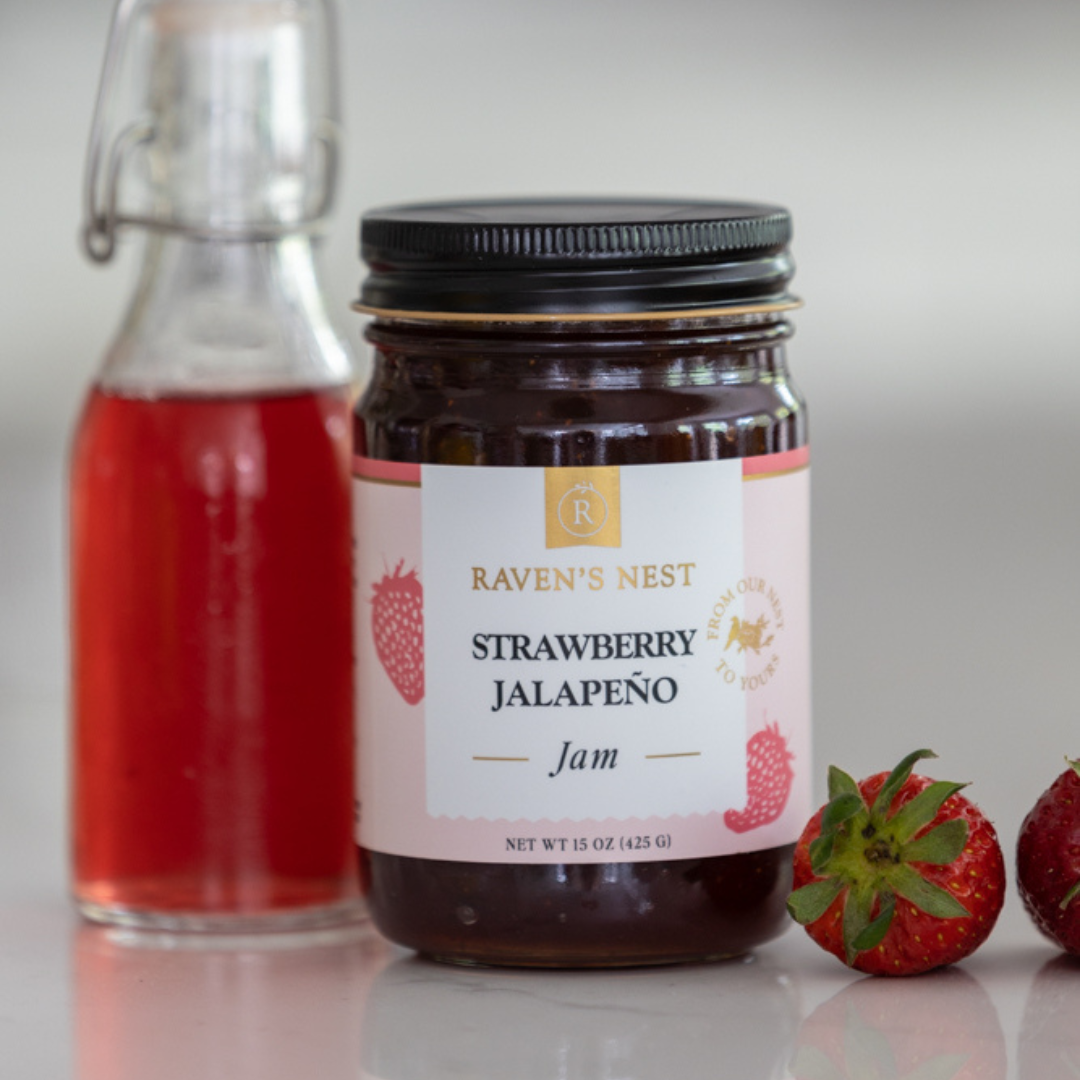 Strawberry Jalapeño Jam - 15 oz.