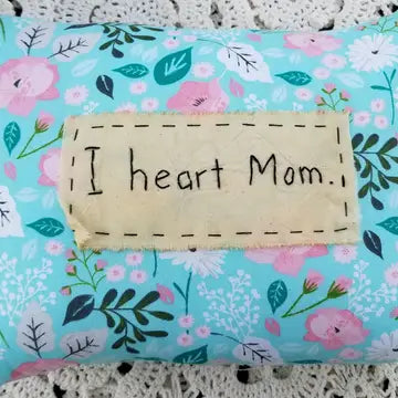I Heart Mom Pillow