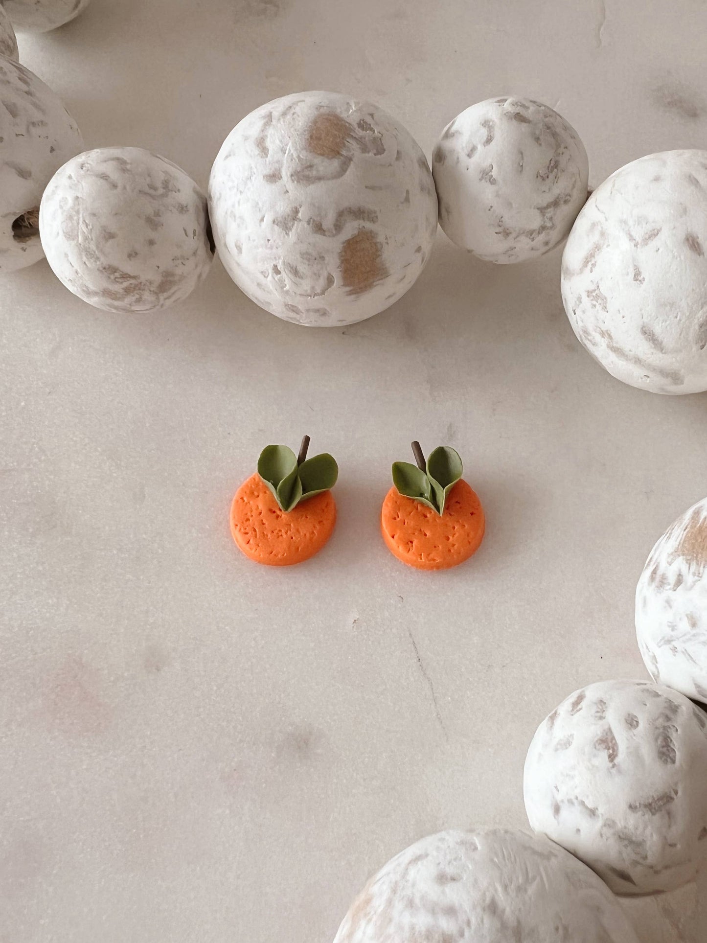 Orange Fruit Earrings | Tennessee, Game Day, Jewelry, Gifts