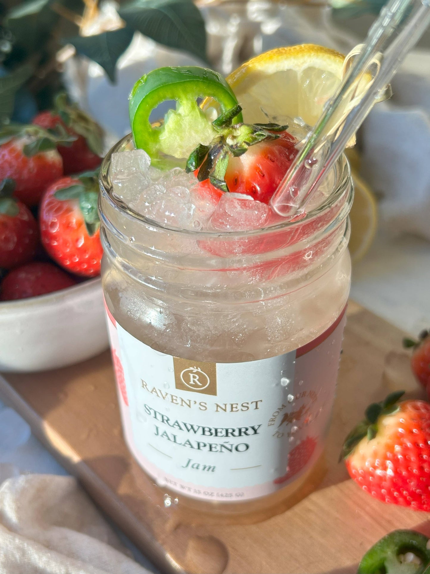 Strawberry Jalapeño Jam - 15 oz.