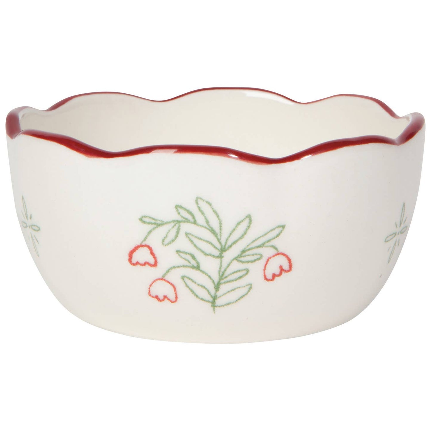 Camellia Stoneware Nesting Bowls Set of 4 Assorted