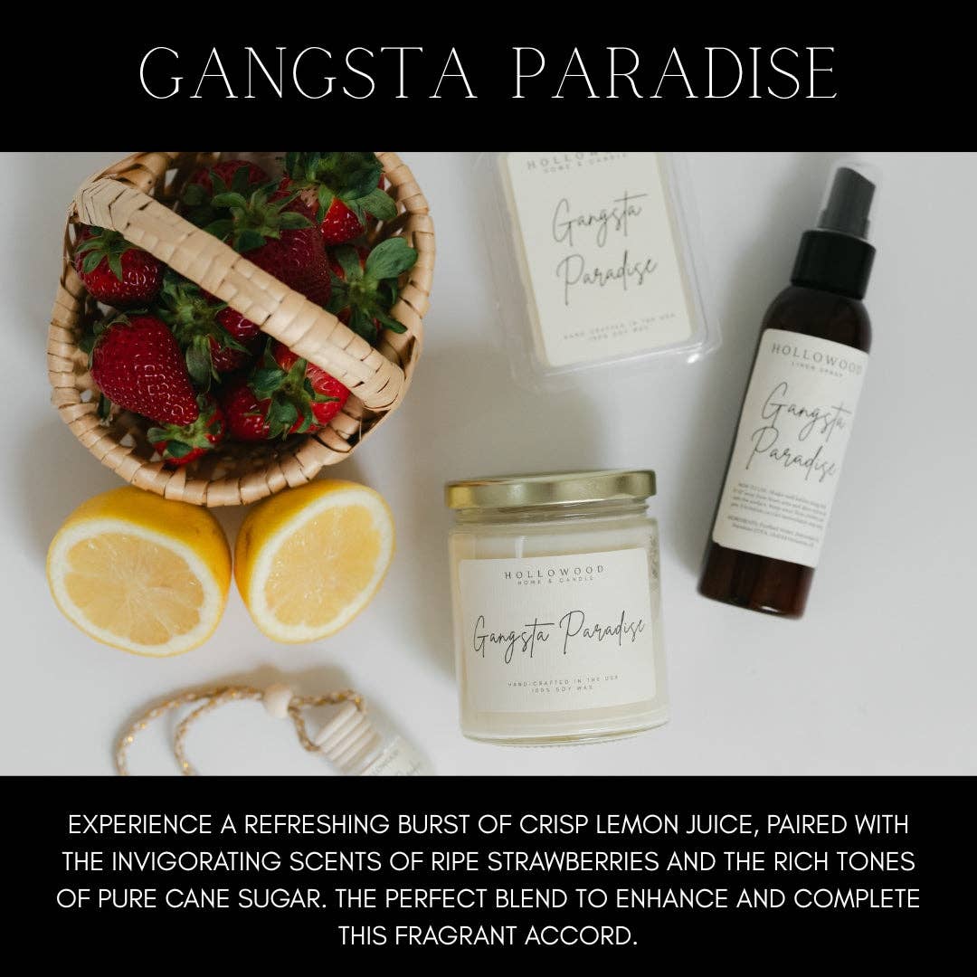 GANGSTA PARADISE | SUMMER | 8 OZ SOY CANDLE