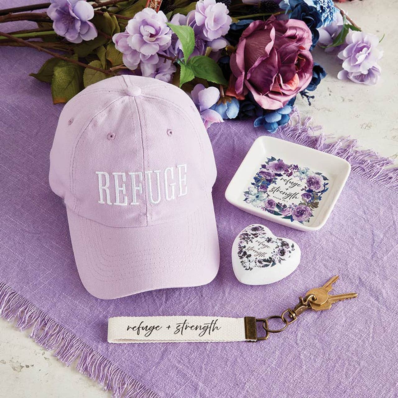 Keychain - Refuge and Strength