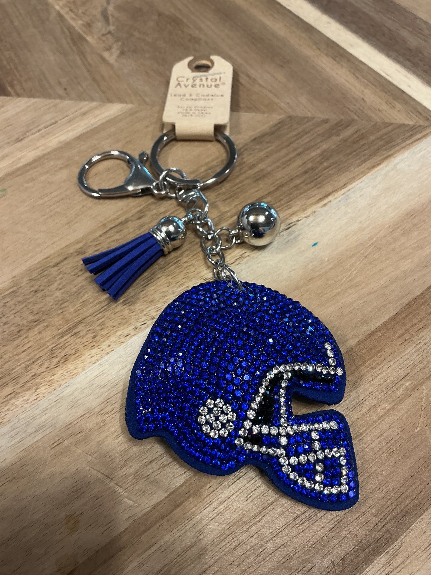 Football Helmet KeyChain