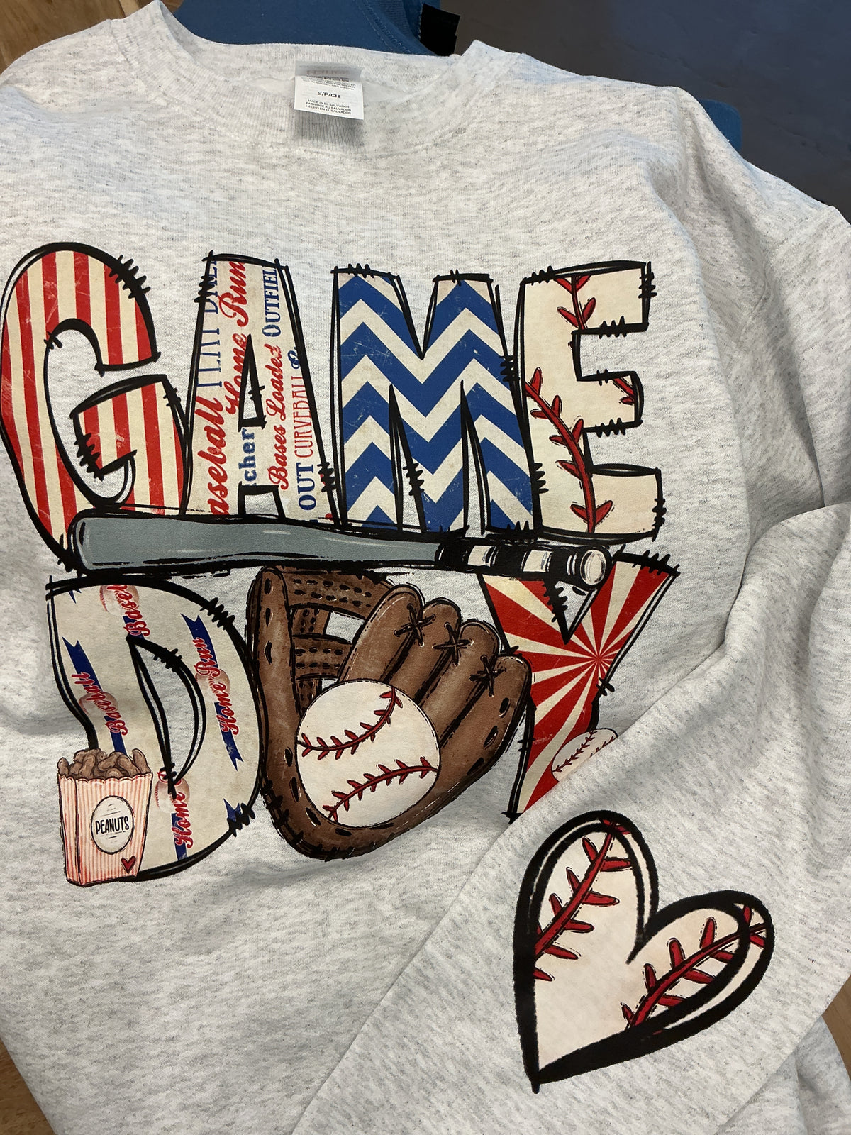 Baseball Game Day Sweatshirt