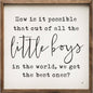 Little Boys Best Ones White