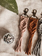 Neutrals Macrame Keychain | Bag Charm