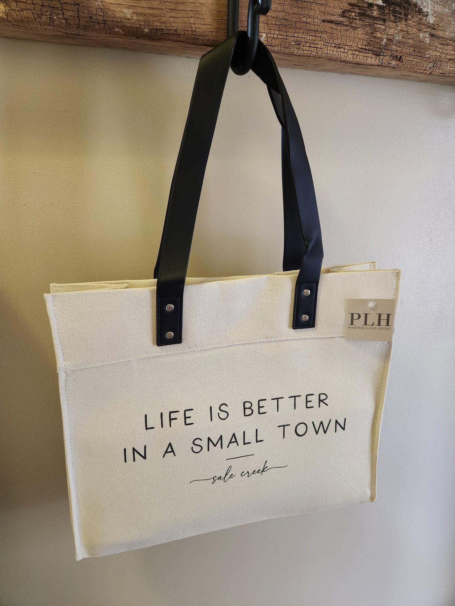 Better In A Small Town Sale Creek Market Tote
