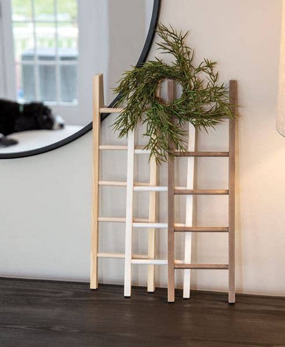 Large Wooden Ladder, 3 Assorted