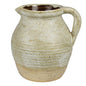 Umbria Pitcher, Ceramic, White