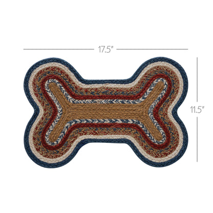 Stratton Indoor/Outdoor Small Bone Rug 11.5x17.5