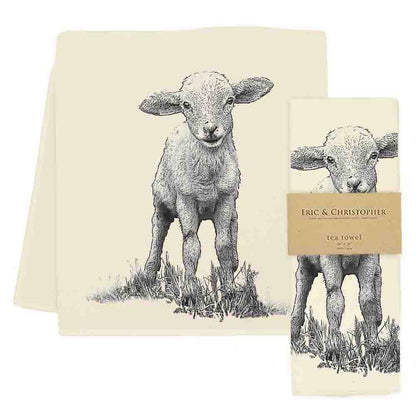 Baby Lamb Tea Towel (Sheep)
