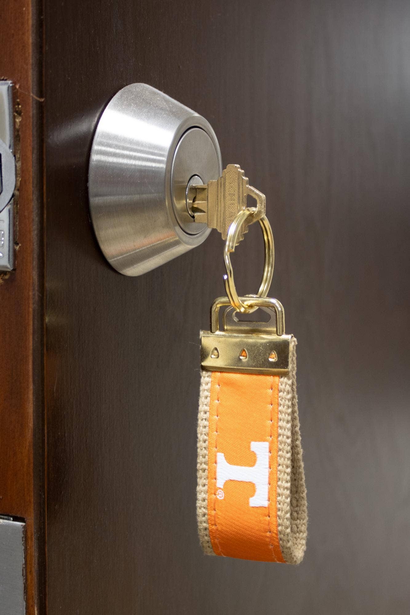 Tennessee Vols Collegiate Woven Ribbon Key Chain