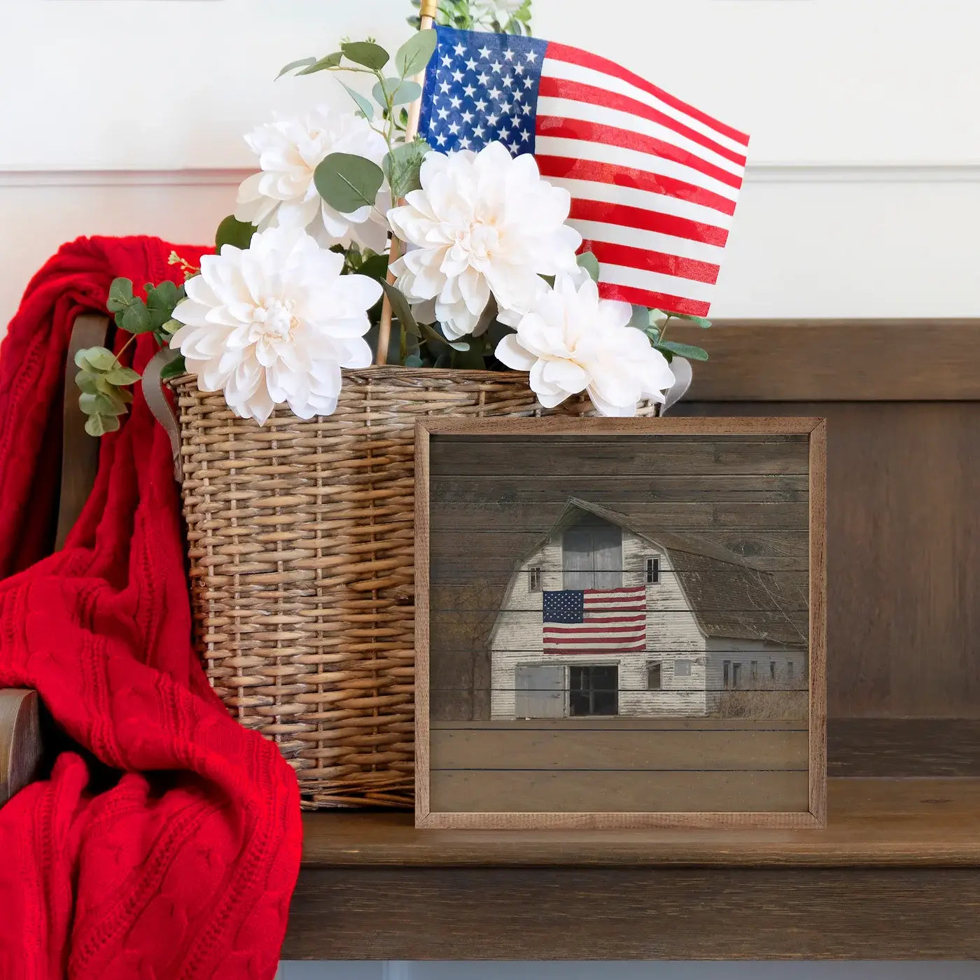 Americana White Barn