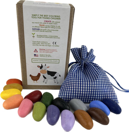 Crayon Rocks Barnyard Themed