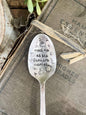 Meet Me At The Farmers Market Vintage Stamped spoon