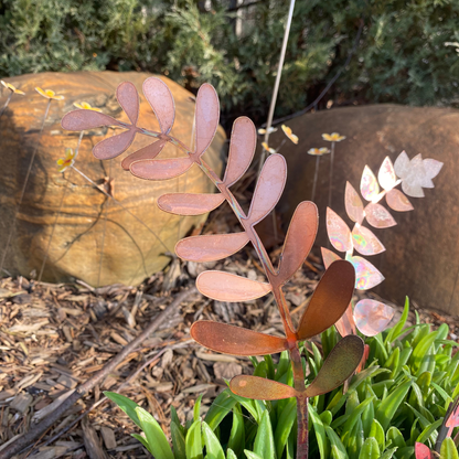 New lower price - Large Copper Fern Frond