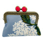 Kiki & Syds ON THE GO Credit Card Clutch - HYDRANGEA BLUE