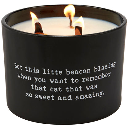 Sweet Cat Poetry Candle