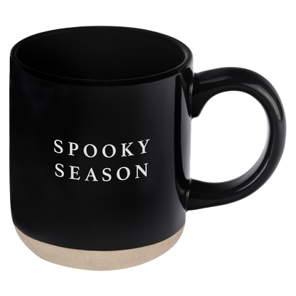 Spooky Season Stoneware Coffee Mug - Halloween Decor