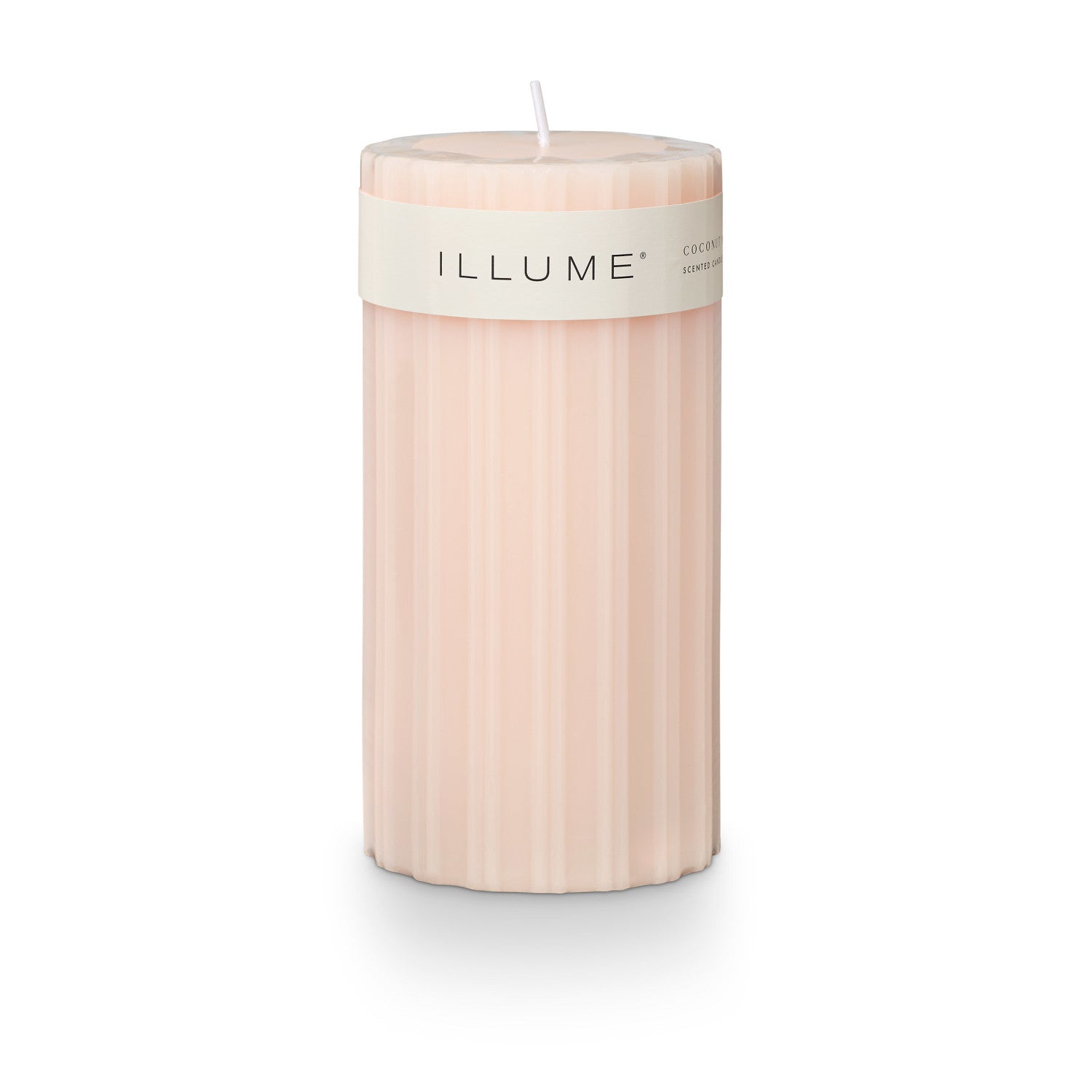 Coconut Milk Mango Medium Fragranced Pillar Candle