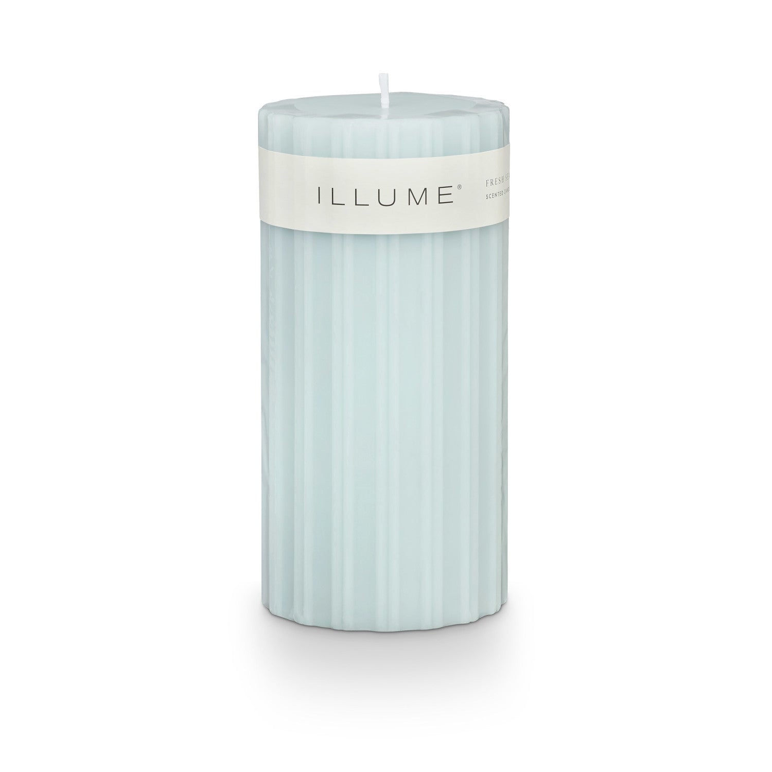 Fresh Sea Salt Medium Fragranced Pillar Candle