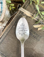You Are My Sunshine Vintage Stamped spoon