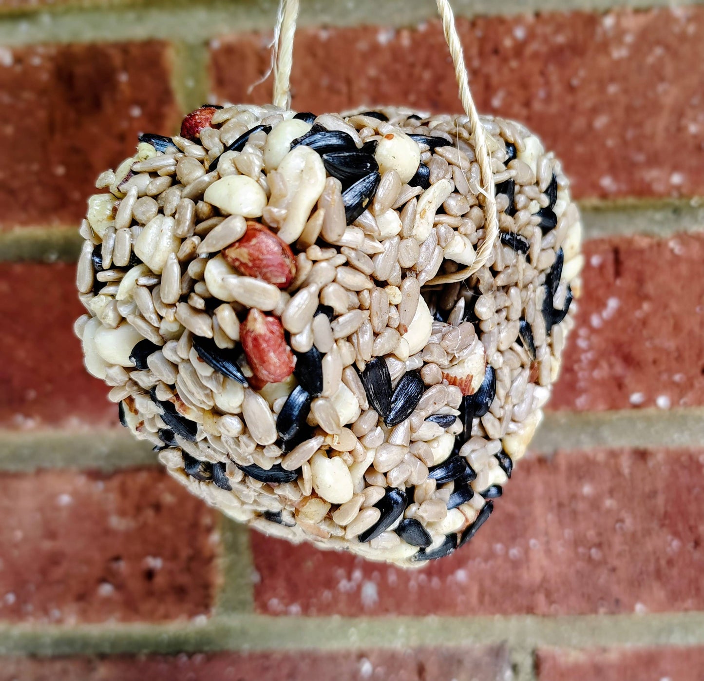 Heart Birdseed Ornament (Chickadee Snack)