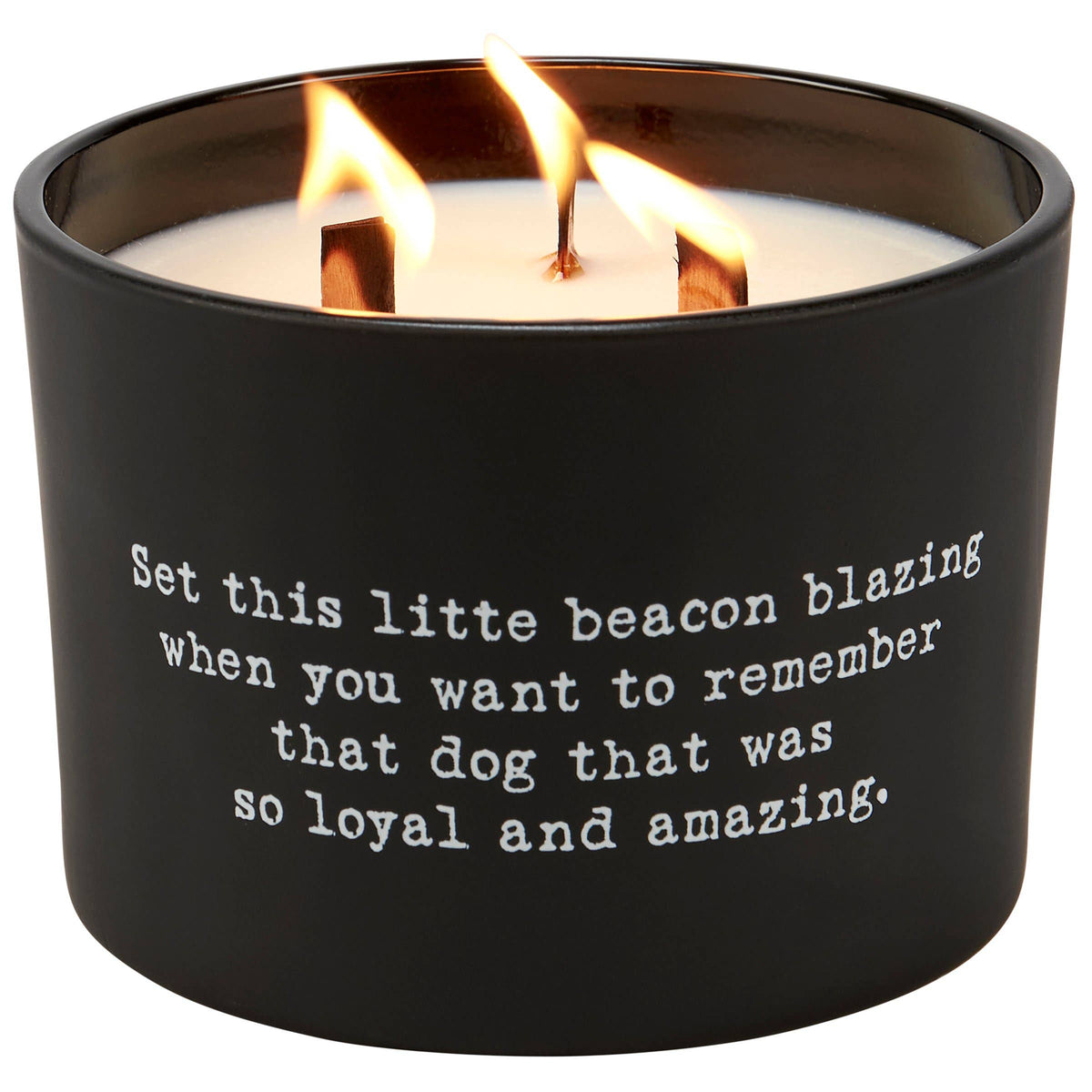 Loyal Dog Poetry Candle