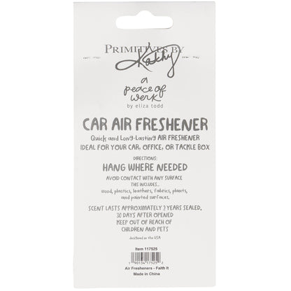 Faith It Till you Make It Air Freshener