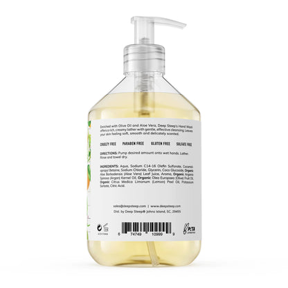 Argan Oil Liquid Hand Wash - Citrus Champagne 17.6oz