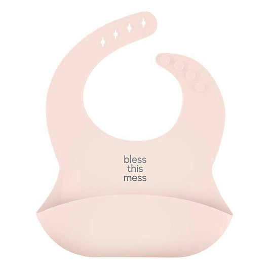 Silicone Bib - Bless This Mess
