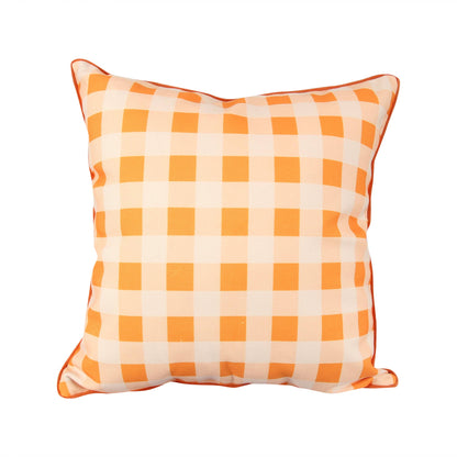 Bluetick Coonhound Tennessee Gingham Pillow