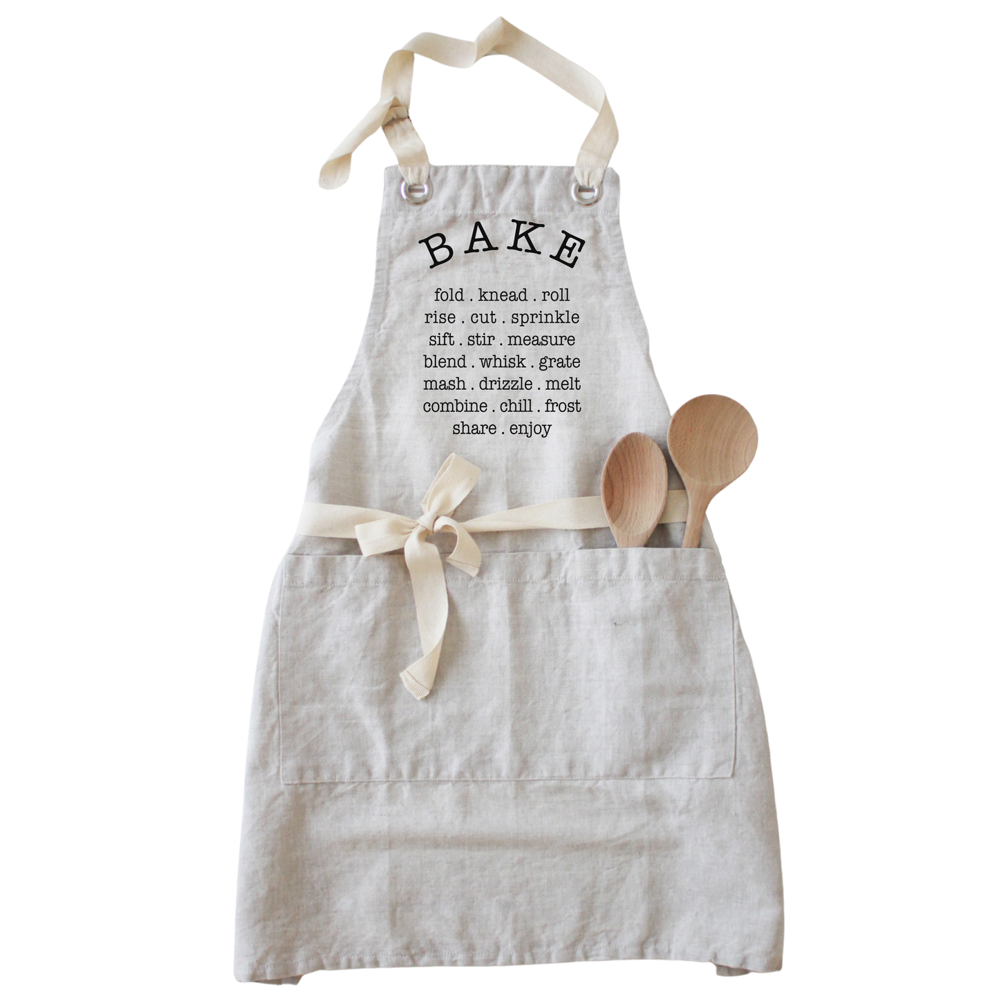 Bake Words Apron