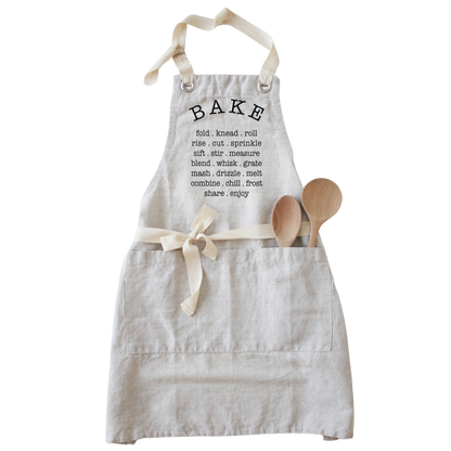Bake Words Apron