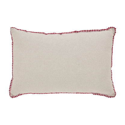 Sawyer Mill Charcoal Merry Christmas Pillow 14x22