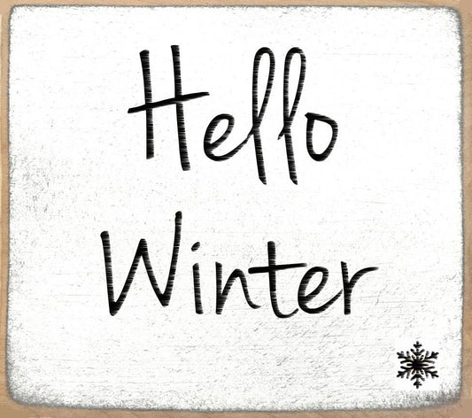 3x3-327 Hello Winter