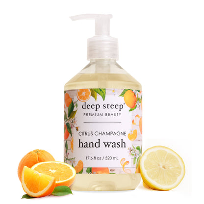 Argan Oil Liquid Hand Wash - Citrus Champagne 17.6oz